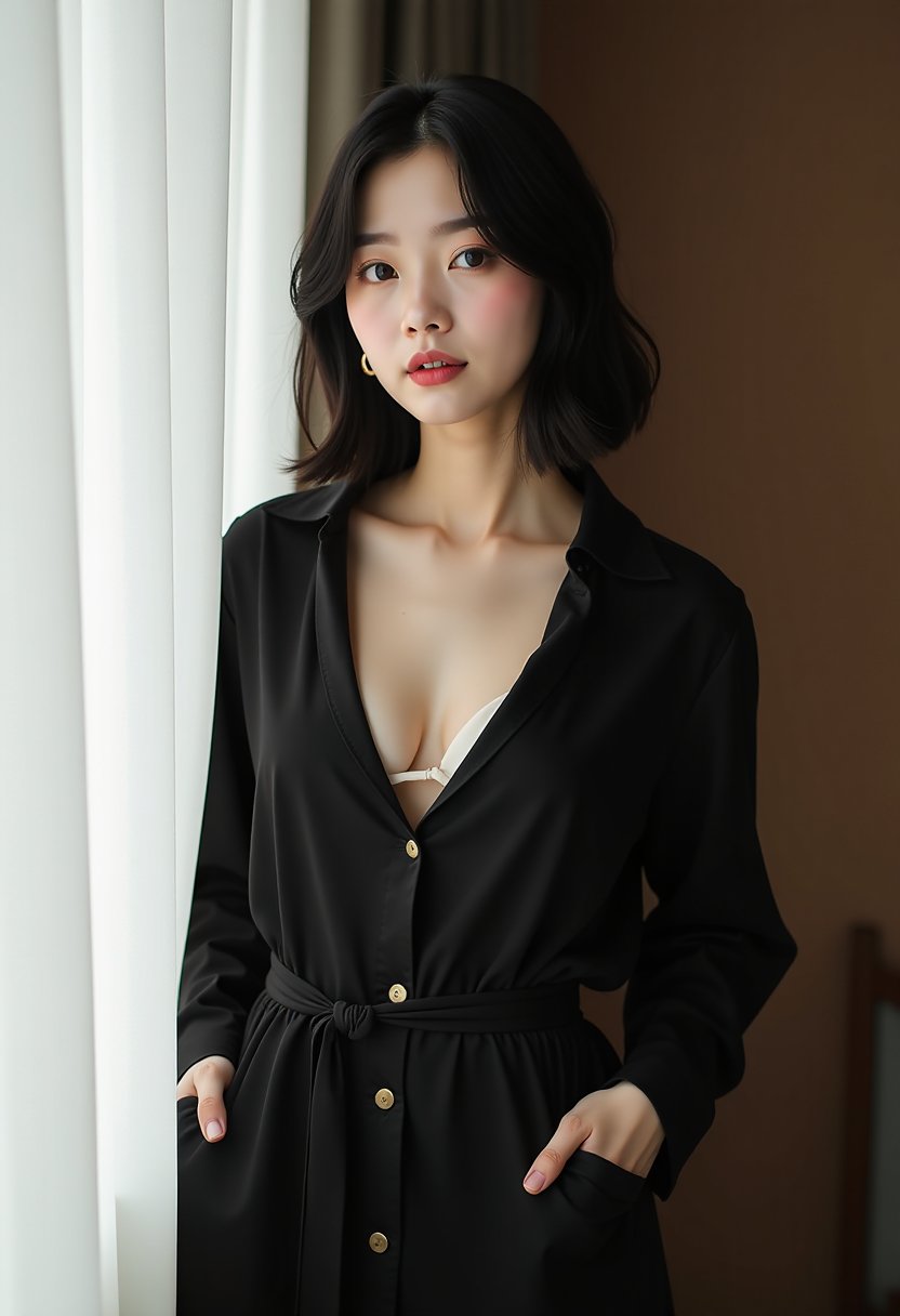 巷口理发店海报